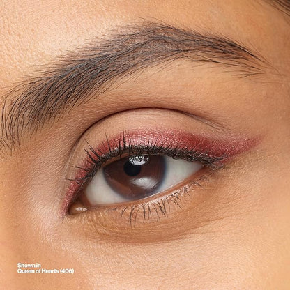 REVLON ColorStay Multiplayer Liquid-Glide Eye Pencil, Multi-Use Eye Makeup With Blending Brush, Blends Then Sets, Creamy Texture, Waterproof, Smudge-proof, Longwearing, 406 Queen of Hearts, 0.03 oz