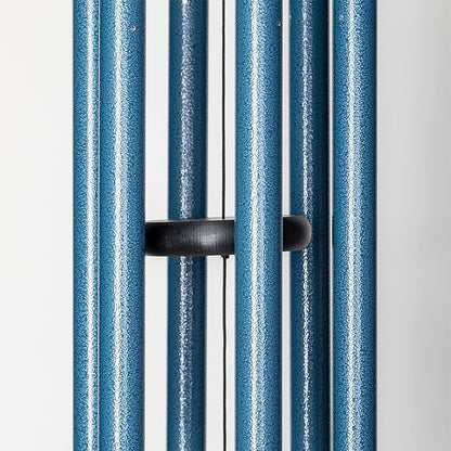 Corinthian Bells by Wind River - 36 inch Sky Blue Wind Chime for Patio, Backyard, Garden, and Outdoor Decor (Aluminum Chime) Made in The USA