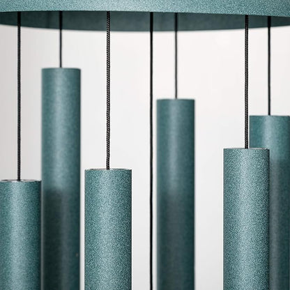 Corinthian Bells by Wind River - 36 inch Patina Green Wind Chime for Patio, Backyard, Garden, and Outdoor Decor (Aluminum Chime) Made in The USA