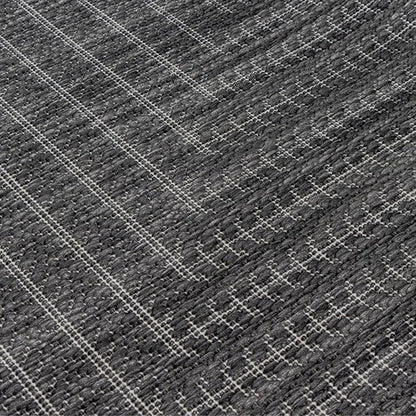 Adiva Rugs Outdoor Indoor Area Rug, Weather Resistant, Easy to Clean, Stain Resistant Floor Mat for Dining Room, Backyard, Deck, Patio (Pebble Weiss, 6' x 9')