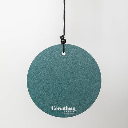 Corinthian Bells by Wind River - 30 inch Patina Green Wind Chime for Patio, Backyard, Garden, and Outdoor Decor (Aluminum Chime) Made in The USA