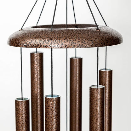 Corinthian Bells by Wind River - 30 inch Copper Vein Wind Chime for Patio, Backyard, Garden, and Outdoor Decor (Aluminum Chime) Made in The USA