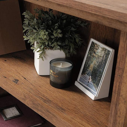 Sauder 3 Tier Book Shelf Wooden Bookcase Multipurpose Bookshelf for Home Office, Living Room, in Vintage Oak