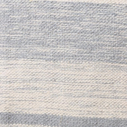 REDEARTH · Tufted Pouf Ottoman with Filler Textured Storage Cube Bean Bag Pouffe Footrest for Living Room, Bedroom, Nursery, Kidsroom; 100% Cotton (17.5"X17.5"X17.5", Melange Delight Gray)