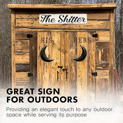 Rustic Custom Metal Sign - Custom Sign for Indoor or Outdoor Use (Rustic Tan Double Border, 15 inches x 4 inches)