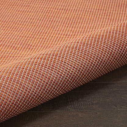 Nourison Positano Indoor/Outdoor Terracotta 2'2" x 8' Area Rug, Easy Cleaning, Non Shedding, Bed Room, Living Room, Dining Room, Backyard, Deck, Patio (2x8)