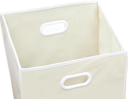 Simple Houseware Foldable Closet Laundry Hamper Basket, Beige