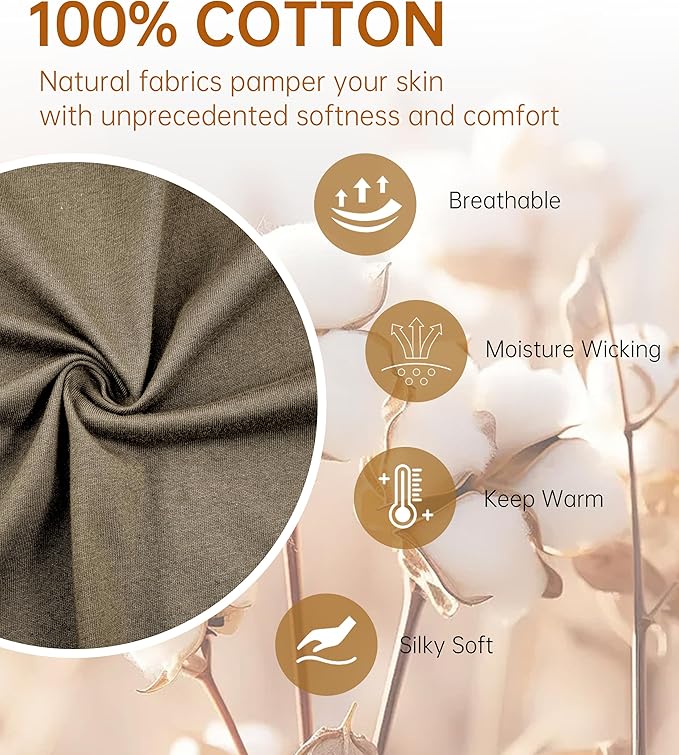 COLORFULLEAF Men's Bathrobes 100% Cotton Soft Comfort Breathable Short Sleeve Summer Kimono Mens Lightweight Robe