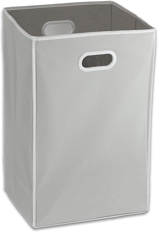 Simple Houseware Foldable Closet Laundry Hamper Basket, Grey