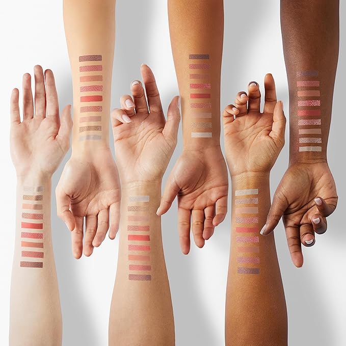 Dasique Shadow Palette #02 Rose Petal I Cruelty-Free I 9 Blendable Shades in Smooth Matte and Shimmer Finishes with Gorgeous Pearls