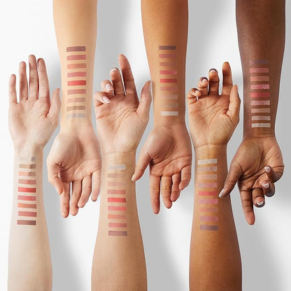 Dasique Shadow Palette #02 Rose Petal I Cruelty-Free I 9 Blendable Shades in Smooth Matte and Shimmer Finishes with Gorgeous Pearls