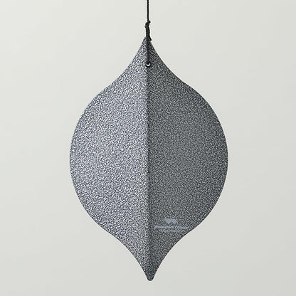 Woodstock Chimes Heroic Windbell Wind Chime for Outside 40" Large Silver,Deep Tone Sound, Outdoor Decor for Patio, Porch, Garden HWLAS