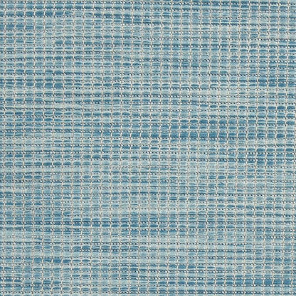 Nourison Positano Indoor/Outdoor Aqua 2'2" x 10' Area Rug, Easy Cleaning, Non Shedding, Bed Room, Living Room, Dining Room, Backyard, Deck, Patio (2x10)