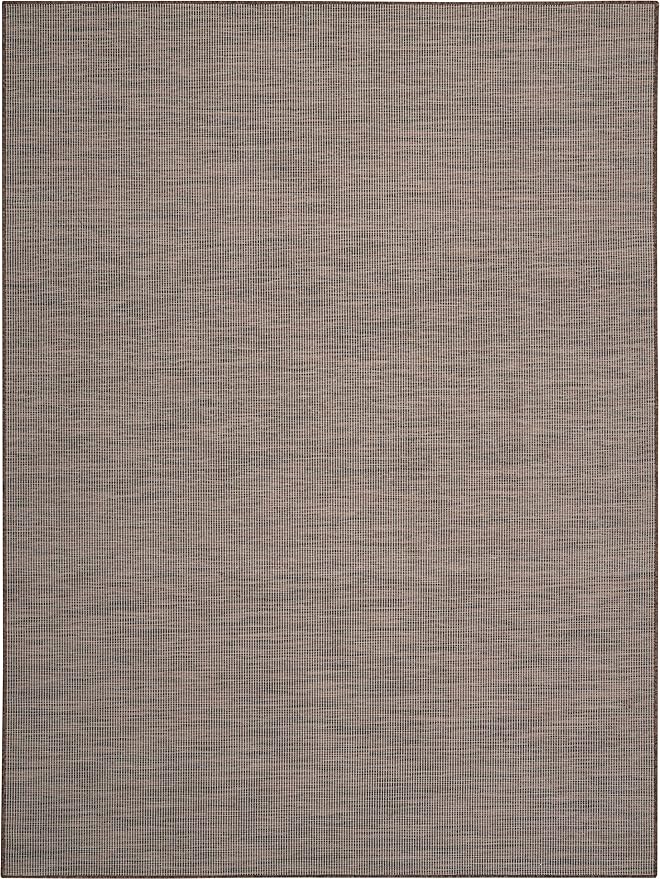 Nourison Positano Indoor-Outdoor Natural 8' x 10' Area Rug, Easy Cleaning, Non Shedding, Bed Room, Living Room, Dining Room, Backyard, Deck, Patio (8x10)