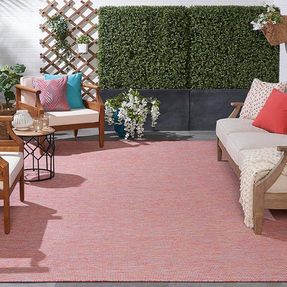 Nourison Home Positano Indoor/Outdoor Rainbow 9' x 12' Area Rug, Easy Cleaning, Non Shedding, Bed Room, Living Room, Dining Room, Backyard, Deck, Patio (9x12)